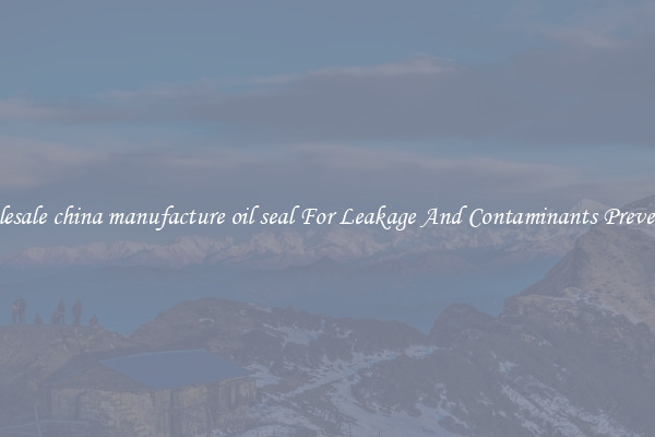 Wholesale china manufacture oil seal For Leakage And Contaminants Prevention