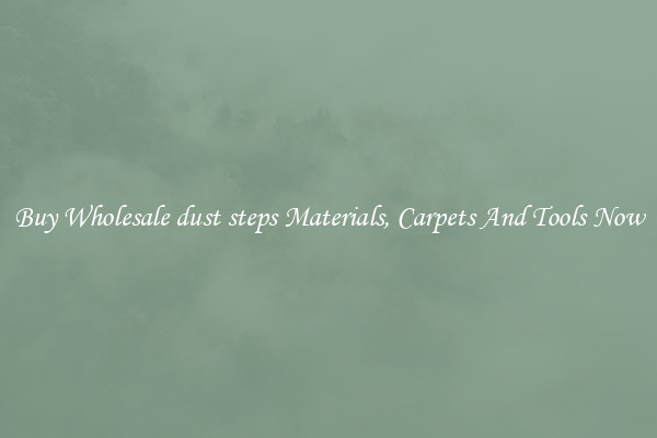 Buy Wholesale dust steps Materials, Carpets And Tools Now