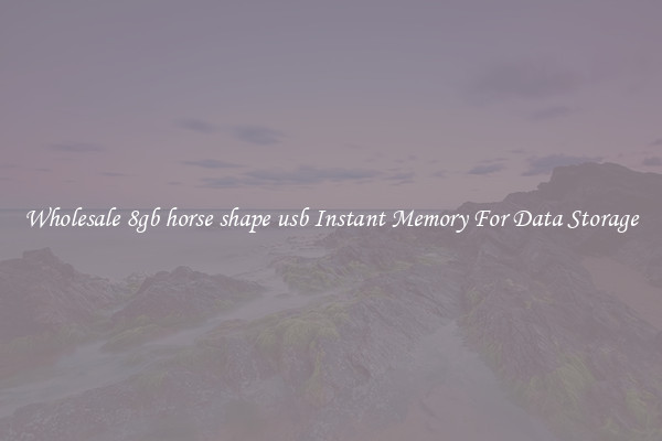 Wholesale 8gb horse shape usb Instant Memory For Data Storage